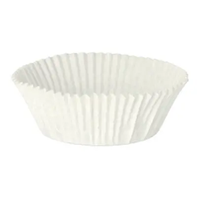 Moules en papier rond Ø 5 cm · 2,5 cm blanc