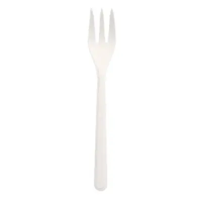 Circulware by Haval Fourchettes à snacks PP-MF 13 cm blanc très résistant (Carton)