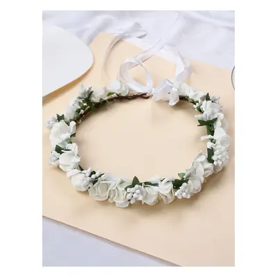 Couronne de fleur;accessoires de cheveux