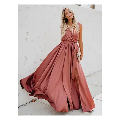 robe longue;robe femme;robe fleurie;robe chic;robe de plage;bon prix robe;robe ete;robe maxi