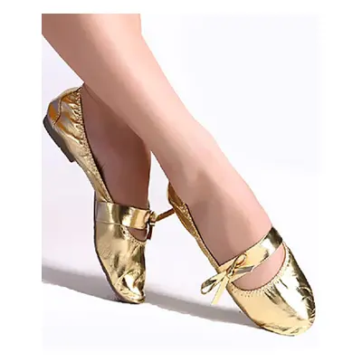 Danse chaussures or simili cuir