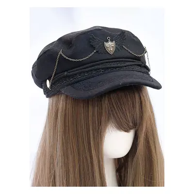 Chapeau Lolita Gothique Arcs Accessoire Accessoires Lolita Noir