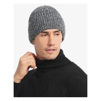 Chapeaux Gris Foncé Pour Hommes Beaux Chapeaux Tricotés Chauds D'hiver