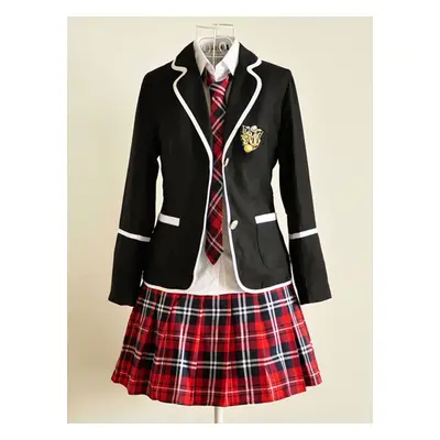 Anime École Uniforme de Fille Mignon 2025 École Britannique Costume Uniforme Déguisements Hallow