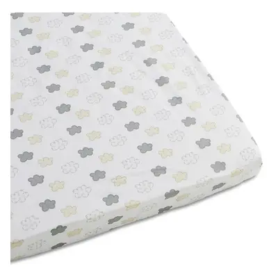 Drap housse Petit Nuage pour berceau Ovale 37x70