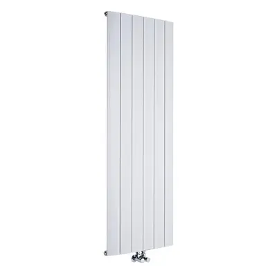 Radiateur Aluminium Vertical - Design Moderne Blanc - Eau Chaude - Aurora - 160 x 28 cm - Hudson