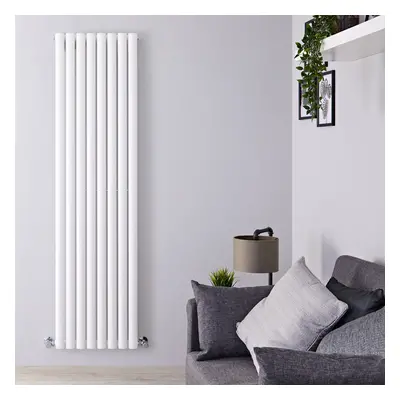 Radiateur Design Vertical Acier Blanc Cassé 178 x 47.2cm 1190 Watts