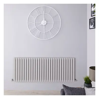 Radiateur Design Horizontal Gris Clair – 63,5 x 164,7 cm – Vitality