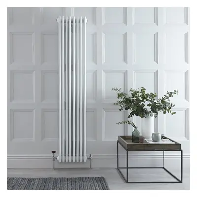 Radiateur Style Fonte Acier Blanc Chauffage Central 180 x 36cm 2153W