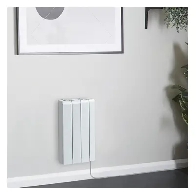 Radiateur inertie sèche - 700W - Électrique - Horizontal - Blanc - Ecoso x Hudson Reed