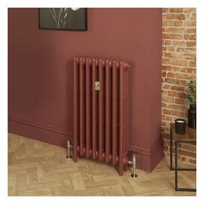 Radiateur fonte - H  86 cm x L 26,3 cm x P 10,1 cm - Triple rangs  - Eating Room Red 43 de Farro