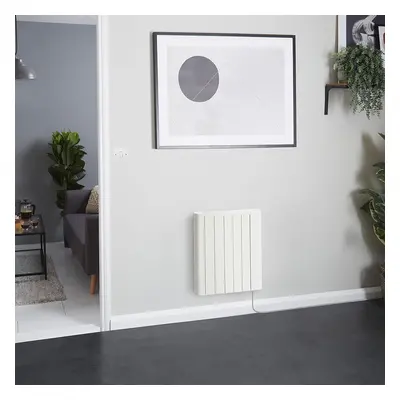 Radiateur électrique intelligent - Énergie sèche - 900W - Sur prise - Blanc - Hudson Reed