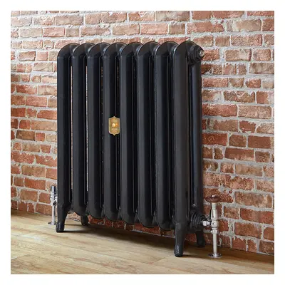 Radiateur fonte – Noir – 76 cm x 27,2 cm – Erté