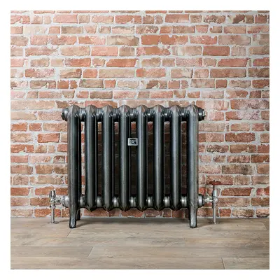 Radiateur fonte – Étain foncé – 56 cm x 27,2 cm – Erté