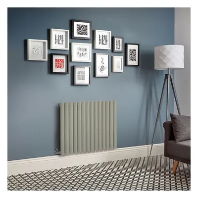 Radiateur électrique design horizontal - Vert (Sage Leaf Green) - Panneau simple - 63,5 cm x 41,