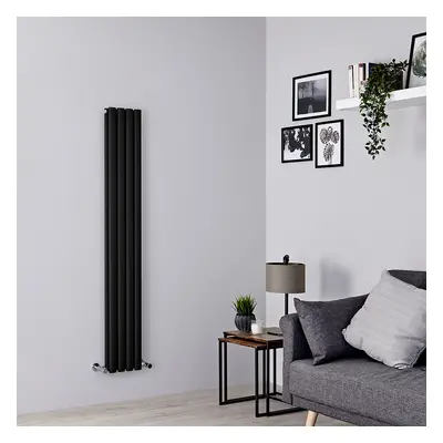 Radiateur Horizontal Noir Mat - Chauffage Central - 160 x 23.6cm 819W