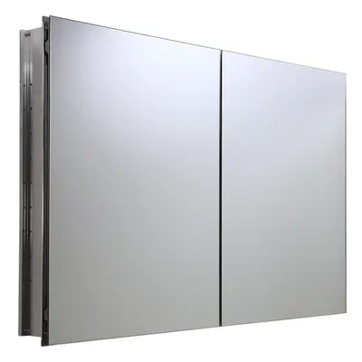 Armoire de salle de bain avec miroir - 66 x 100 cm - Design moderne - Cleo - Hudson Reed