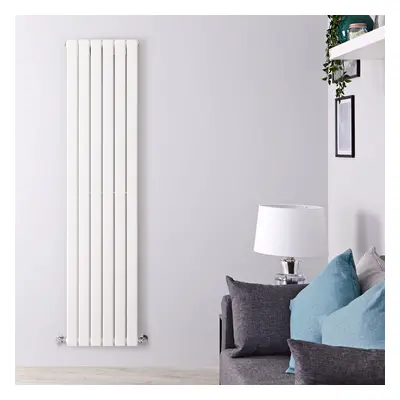 Radiateur Vertical Chauffage Central Acier Blanc 178x42cm 987 Watts