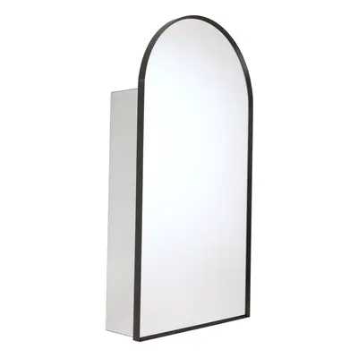 Armoire de salle de bain avec miroir - Arqué - 75 x 40 cm - Design moderne - Ava - Hudson Reed