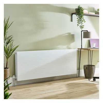 Convecteur Design - Radiateur Type 22 - 60 x 160 cm - 3000W - Acier blanc - Eau Plat - Hudson Re