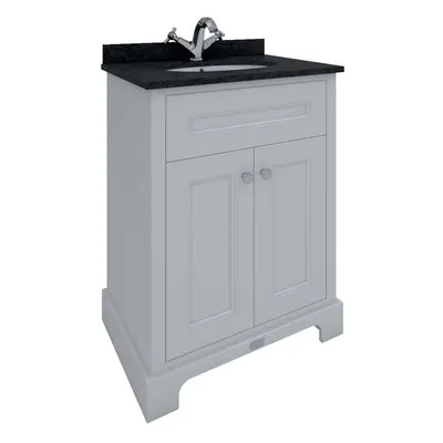 Meuble Lavabo avec Vasque – Plan Noir – 60 cm – RAK Washington x Hudson Reed