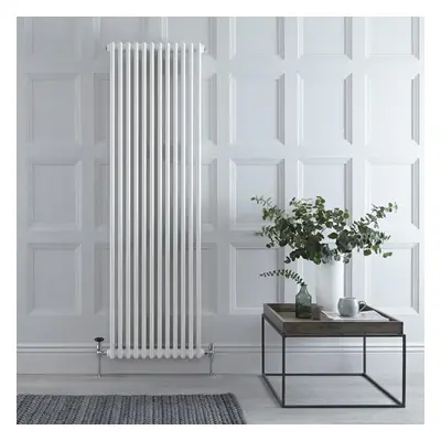 Radiateur Style Fonte Vertical Blanc Windsor 180 x 56cm - 1867 Watts