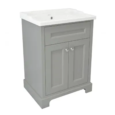 Meuble Lavabo avec Plan Vasque 60 cm – Design Classique – RAK Washington x Hudson Reed