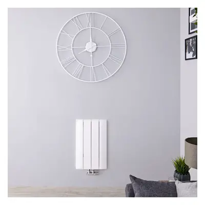 Radiateur Aluminium Horizontal Blanc Design 60x37.5cm Aurora 512 Watts