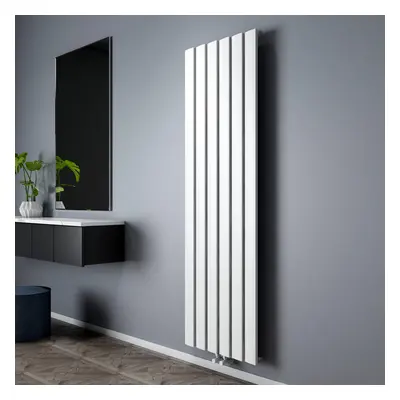 Radiateur design vertical - Aluminium blanc - 180 x 56,5 cm - Design moderne - Aris - Hudson Ree