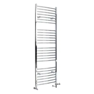 Sèche Serviette Chromé Mixte - 180 x 60cm Incurvé - Radiateur Salle de Bain