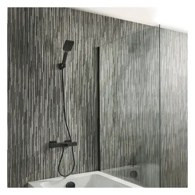 Robinet bain douche mural - Mitigeur barre moderne avec bec verseur remplisseur - Douchette - No