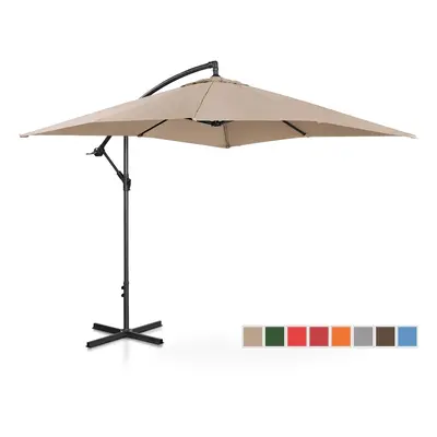 Occasion Parasol déporté - Crème - Rectangulaire - x cm - Inclinable | Uniprodo