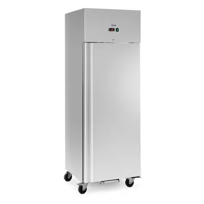 Réfrigérateur professionnel - 351 l - inox - 1 Porte - 4 Roulettes - verrouillable - Royal Cater