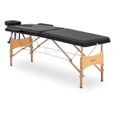 Table de massage pliante - zones - x x - cm - kg - Noir | physa