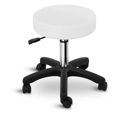 Tabouret de bureau - 450 - 580 mm - 150 kg - Blanc | physa