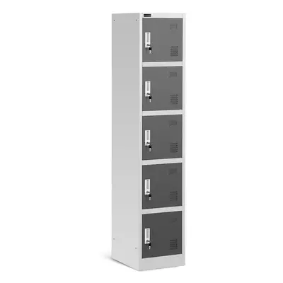 Armoire vestiaire - compartiments - Grise | Fromm & Starck