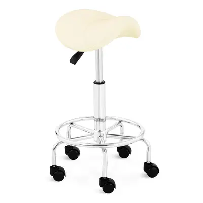 Tabouret selle de cheval - - mm - kg - Beige | physa