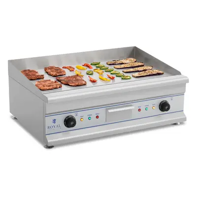 Plancha électrique lisse - Double - cm - x 200 W | Royal Catering