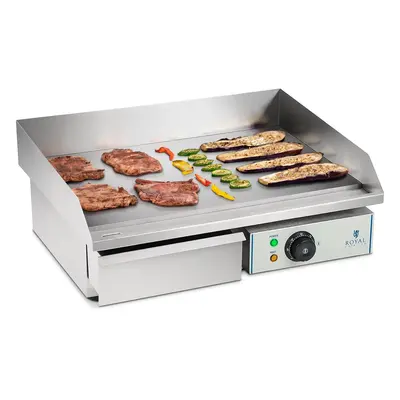 Plancha électrique lisse - cm - x 3,0 kW | Royal Catering