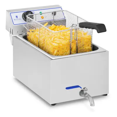 Friteuse électrique - L - convient pour le poisson | Royal Catering