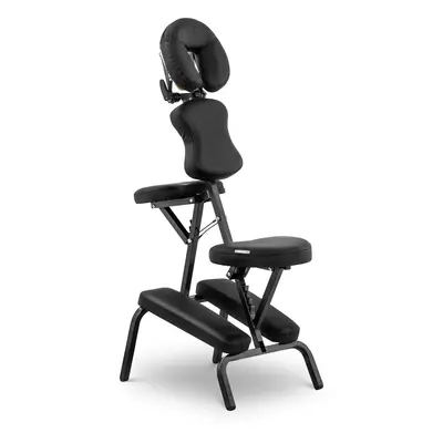 Chaise de massage pliante - x x cm - kg - Noir | physa