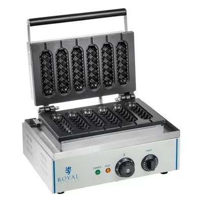 Gaufrier à épi - 1 x 1.500 watts | Royal Catering