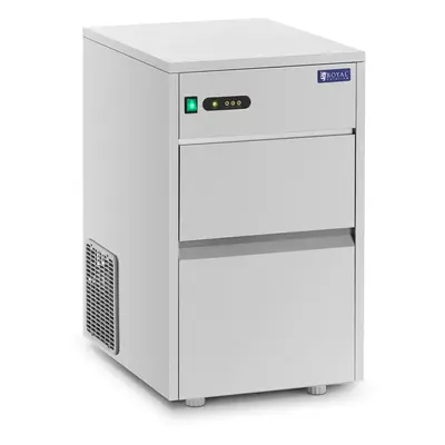 Machine à glaçons - 50 kg/24 h - Capacité de 7 kg - 310 W - acier inoxydable - Royal Catering