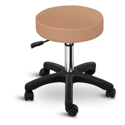 Tabouret de bureau - 450 - 580 mm - 150 kg - Cappuccino | physa