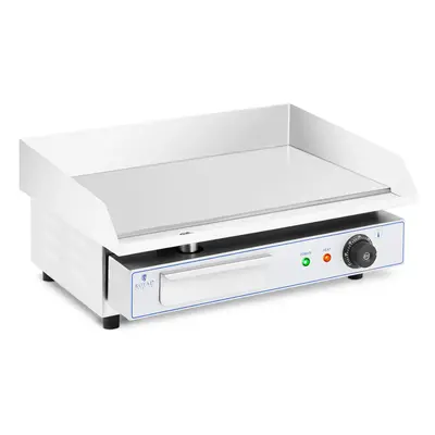 Plancha électrique professionnelle - x mm - Royal Catering - Lisse - 3,000 W