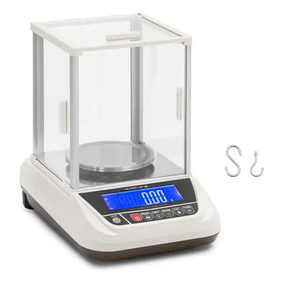 Balance de précision - 2000 g / 0,01 g - Ø 130 mm - Écran LCD - Chambre de protection en verre |