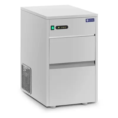 Machine à glaçons - 25 kg/24 h - Capacité de 7 kg - 220 W - acier inoxydable - Royal Catering