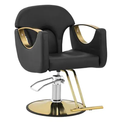 Fauteuil de coiffure avec repose-pieds - - cm - kg - noir | physa