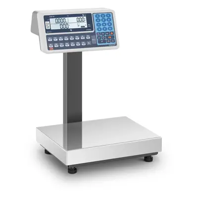 TEM Occasion Balance poids-prix - Calibrage certifié - 30 kg - Écran LCD