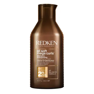 Redken - All Soft Mega Curl Shampoo 300ml  for Women, sulphate-free, silicone-free